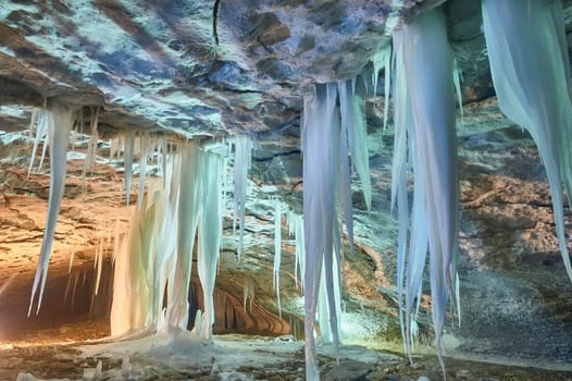Pinezhsky karst caves in the Arkhangelsk region . High quality photo