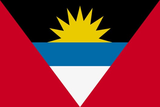 A flag of Antigua and Barbuda background illustration large file