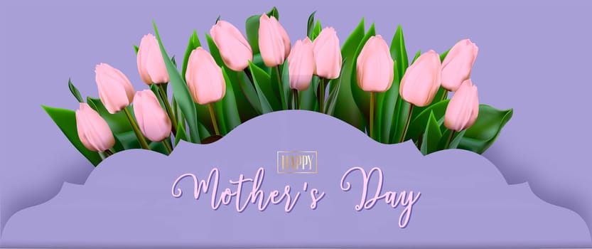 Mothers day on very peri background. Modern greeting poster. Invitation card, banner. Spring wedding invitation. Holiday greeting card design. Postcard design. Spring bouquet.fashion color of 2022