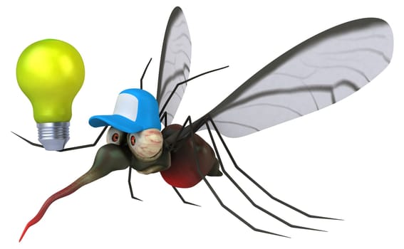 Mosquito - 3D Illustration