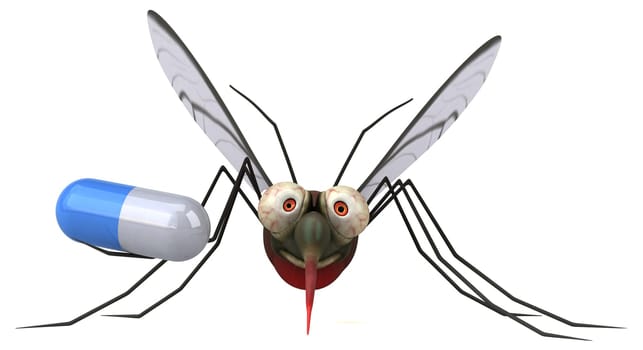 Mosquito - 3D Illustration