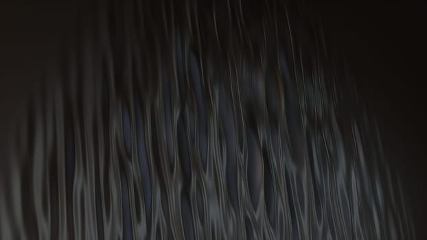 Abstract black shape with impulse circular waves, computer generated. 3d rendering of fractal background,Abstract black shape with impulse circular waves, computer generated. 3d rendering of fractal background