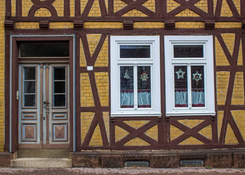 picturesque house in Witzenhausen in the Werra Valley in Germany, Hessen