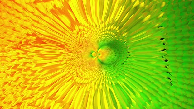 Bright tracery 3d render of futuristic abstract swirl. Diffuse digital waves of artistic expressionism in minimalist hypnotic textures. Blurred design of trendy web interior.