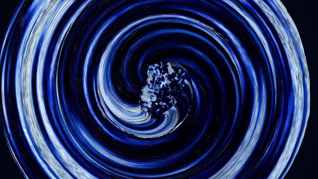 Swirling spiral 3d render textures with fluid rotation. Circular sea waves in natural cycle with digital gradient. Futuristic cyber storm with geometric swirls and decorative designs.