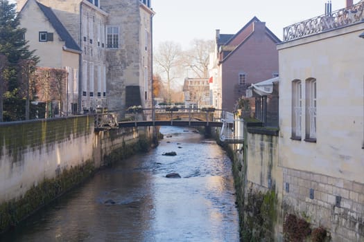 Valkenburg  NETHERLANDS - DECEMBER 04, 2019:.Map, street map of Valkenburg in Holland, Netherlands