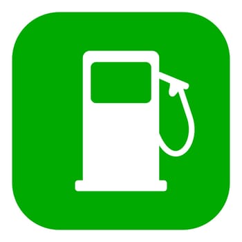 Gas station and app icon