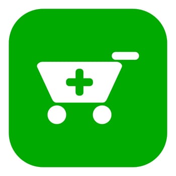 Shopping cart and app icon