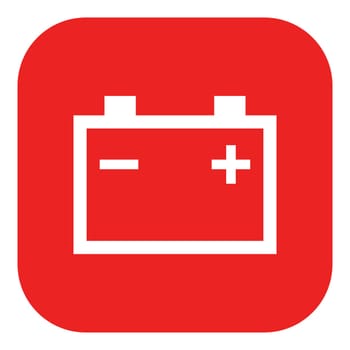 Car battery and app icon