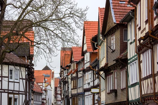 The Town of Bad Sooden-Allendorf in the Werra Valley in Germany, Hessen