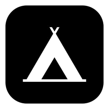 Tent and app icon
