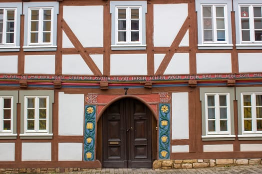 old town of Korbach - officially the Hanseatic City of Korbach, Germany