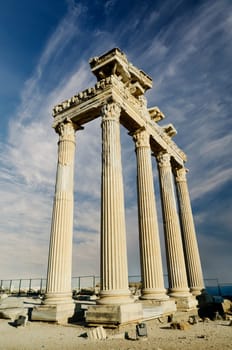Temple of Apollo in Side, Turkey