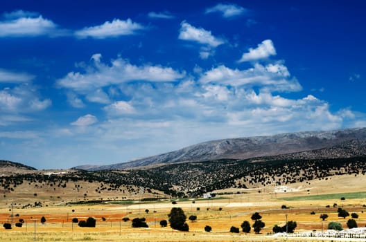 Summer landscape of Central Turkey