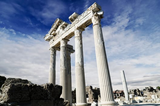 Temple of Apollo in Side, Turkey