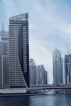 Skyscrapers in Dubai Marina, Dubai, UAE
