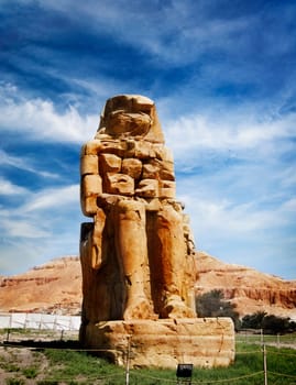 The Colossi of Memnon, Valley of Kings, Luxor, Egypt