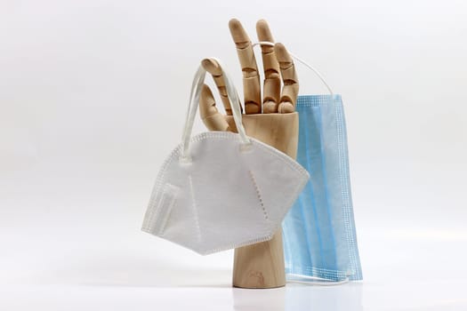 FFP2 mask and op mask for protection against covid-19 and other diseases