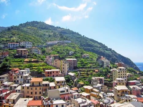 Village on Italian Coast