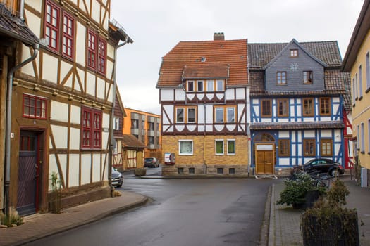 The Town of Witzenhausen in the Werra Valley in Germany, Hessen