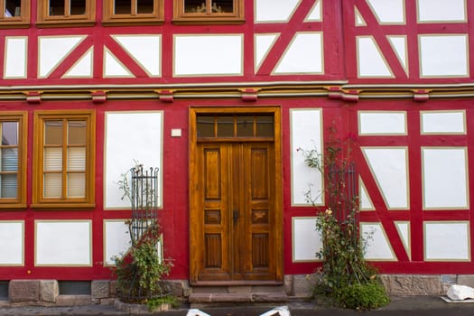 picturesque house in Witzenhausen in the Werra Valley in Germany, Hessen