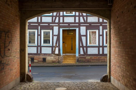 The Town of Witzenhausen in the Werra Valley in Germany, Hessen