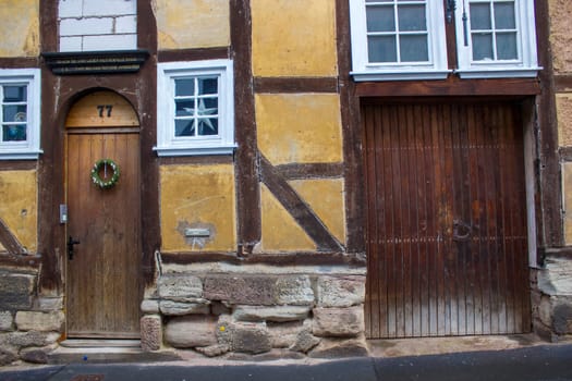 old house in Bad Sooden-Allendorf in the Werra Valley in Germany, Hessen