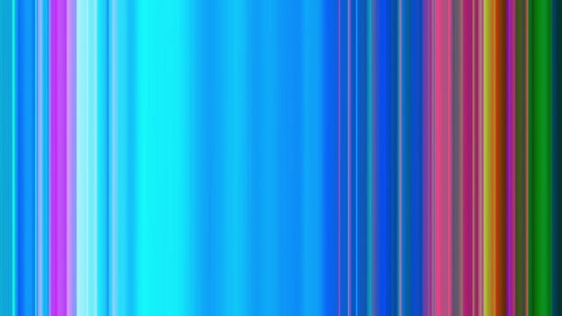 Gradient 3d render stripes of light of various sizes and tones. Changing creative textures of trendy cyber interior. Rays of light with polarity and straight bundle elements.