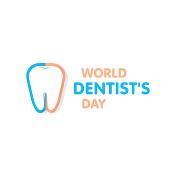 World Dentist's Day. Dental clinic logo. Vector Dentist logo. Dental clinic logo.