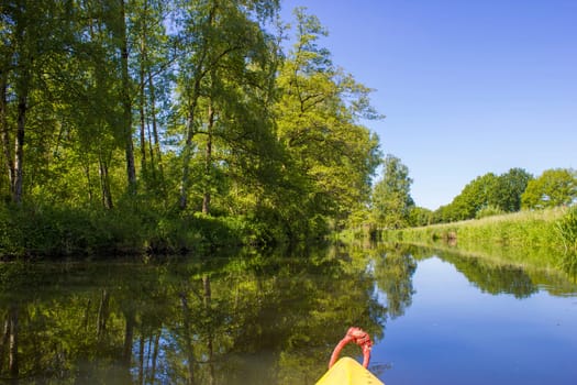 Niers River, Lower Rhine Region, Germany