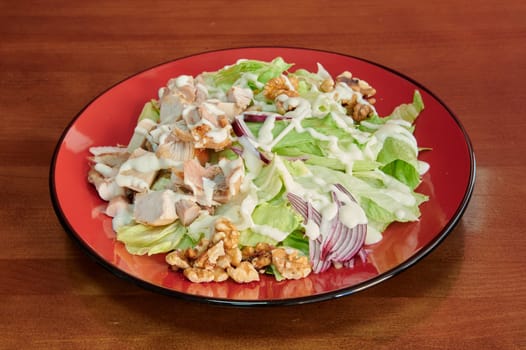 a mediterranean food healthy composed design
