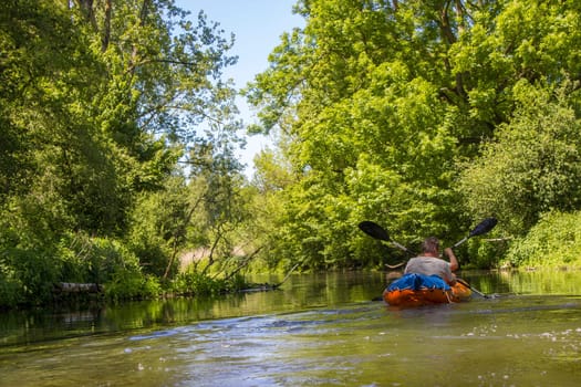 Niers River, Lower Rhine Region, Germany