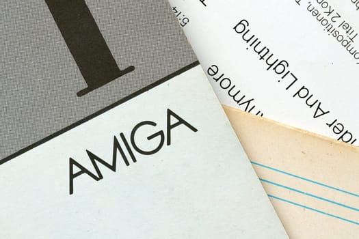 Records of the former GDR record label Amiga, which today belongs to Sony Music. Amiga was founded on February 3, 1947.