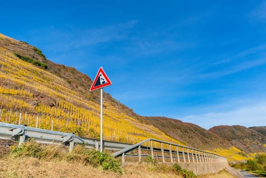 moselle valey - landscape in germany