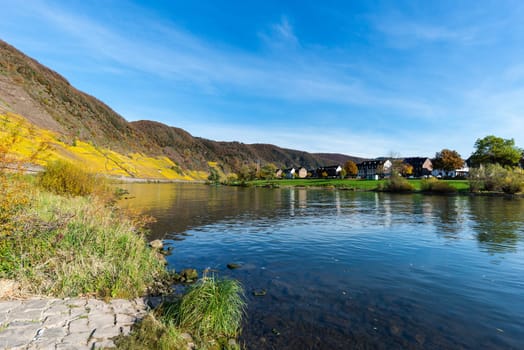moselle valey - landscape in germany