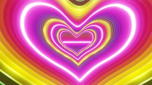 3D illustration Background for advertising and wallpaper in valentines and wedding scene. 3D rendering in decorative concept.