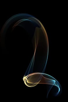 Abstract wave vector background, rainbow waved lines for brochure, website, flyer design. Spectrum wave color. Smoky color wave. Wavy line color