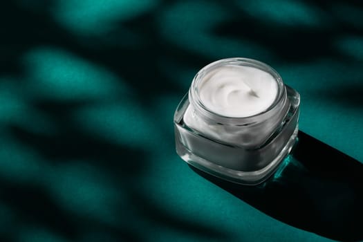 Skin cream and beauty flower