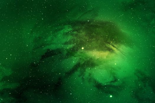 Space background with realistic nebula and shining stars. Colorful cosmos with stardust and milky way. Magic color galaxy. Infinite universe and starry night.
