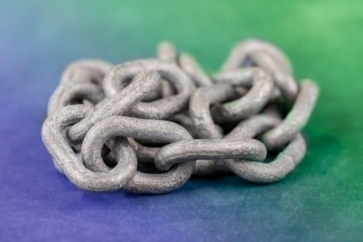a metal chain