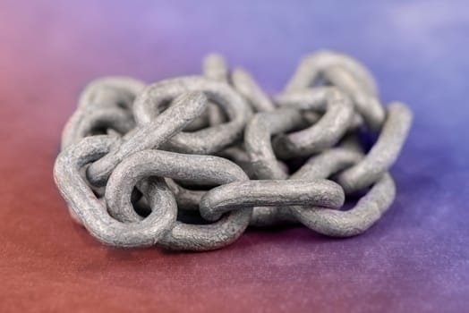 a metal chain