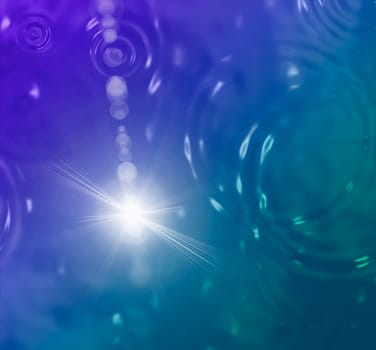 abstract blue background illustration