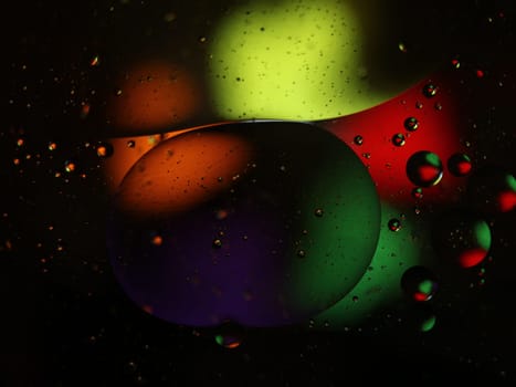 Funds different fluids abstract colors different rarities