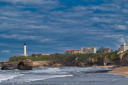 the Phare de la Pointe Saint Martin - Biarritz Lighthouse