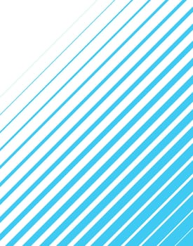 Background with diagonal stripes blue white and color transition