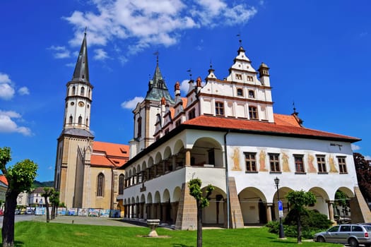 Medieval Town Hall in Levoca, Slovakia