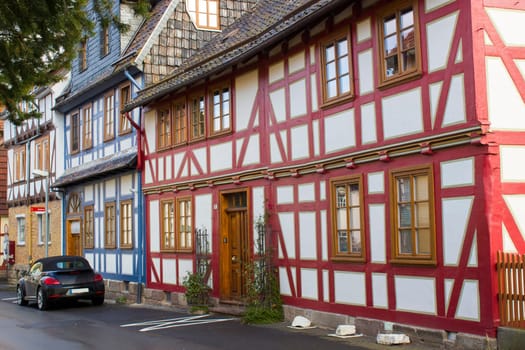 The Town of Witzenhausen in the Werra Valley in Germany, Hessen