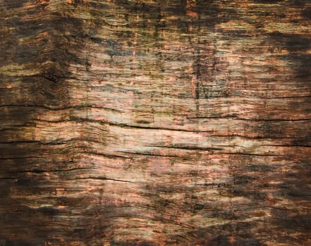 The old wooden texture with cracks. Background texture