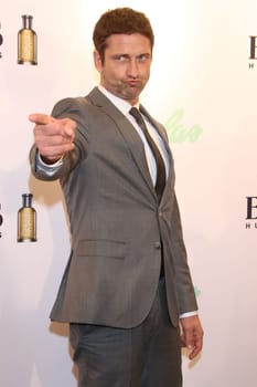 Photocall with Gerard Butler at the Perfume Rye Douglas,Hamburg,27.04.2015