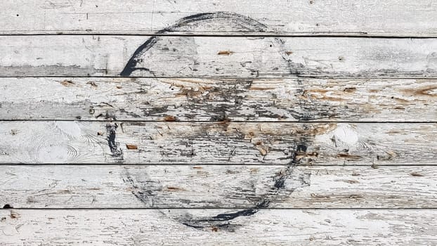 Grunge plank wood texture background. Close up of gray wooden fence panels.